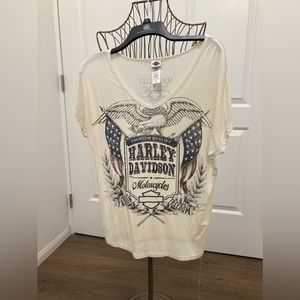 Women’s Harley Davidson cotton shirt size small.